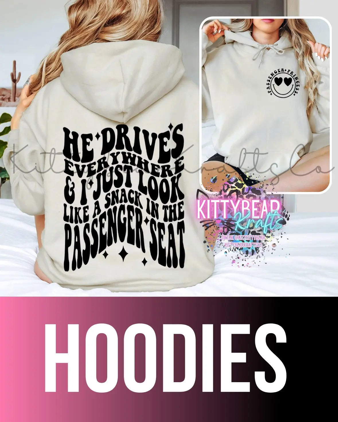 Hoodies KittyBear Krafts