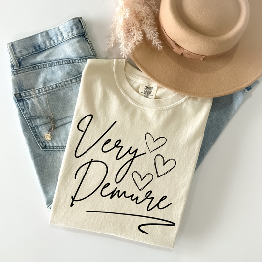 Very Demure Graphic T-shirt