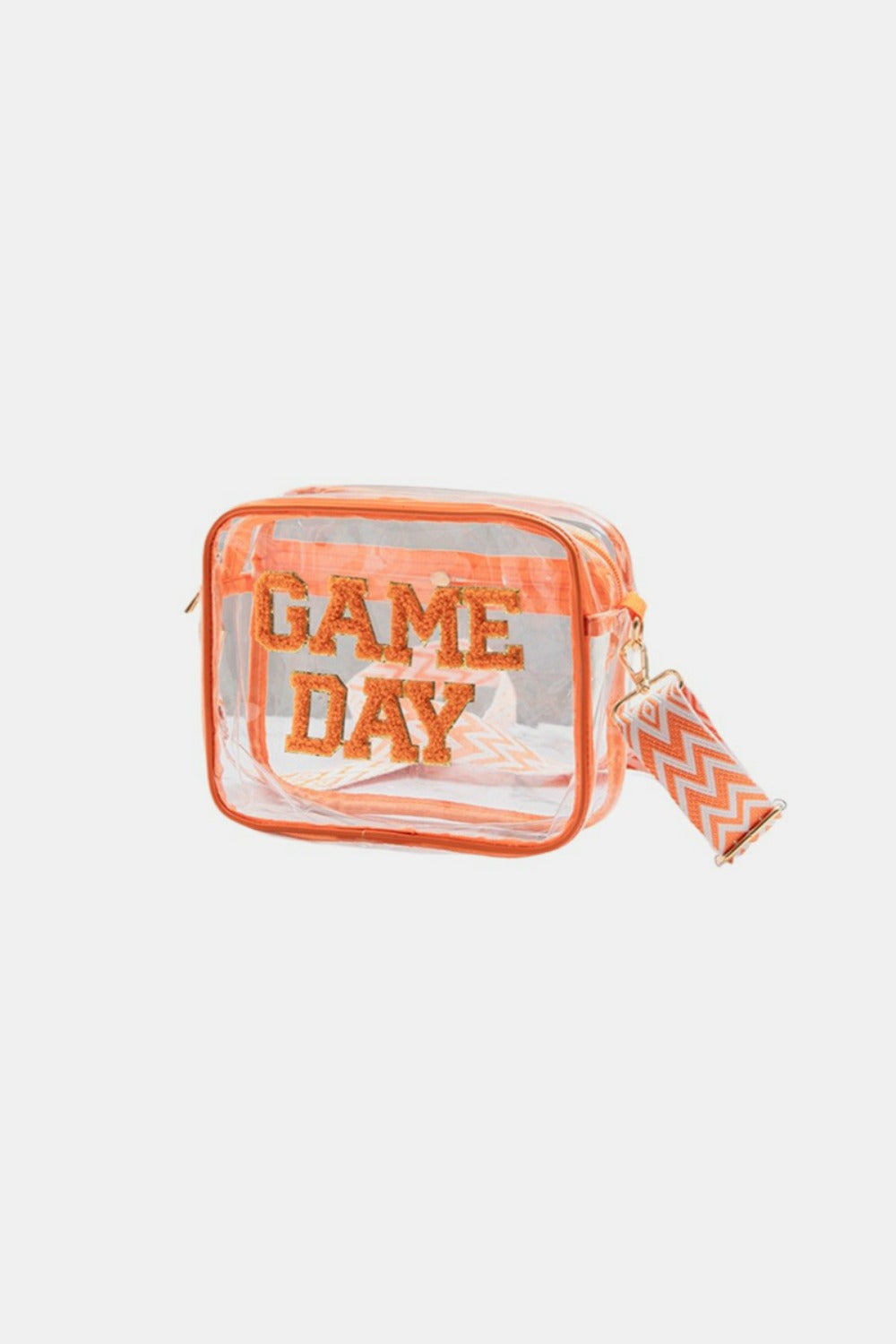 Zenana GAME DAY Stadium Approved Transparent Crossbody Bag - Kittybear Krafts