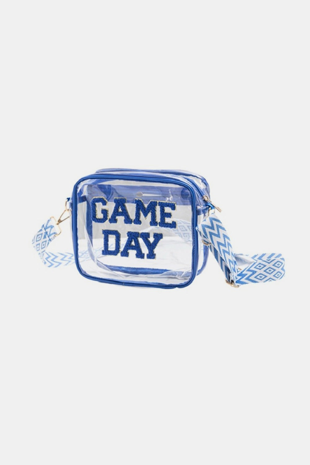 Zenana GAME DAY Stadium Approved Transparent Crossbody Bag - Kittybear Krafts