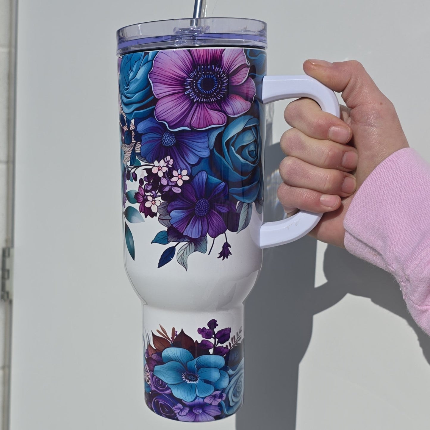 Floral Fantasy 40oz Tumbler