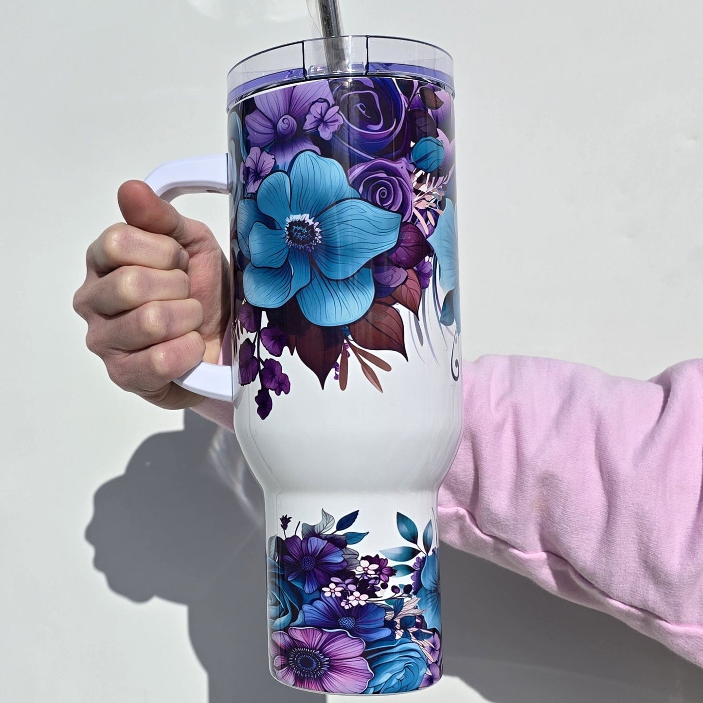 Floral Fantasy 40oz Tumbler