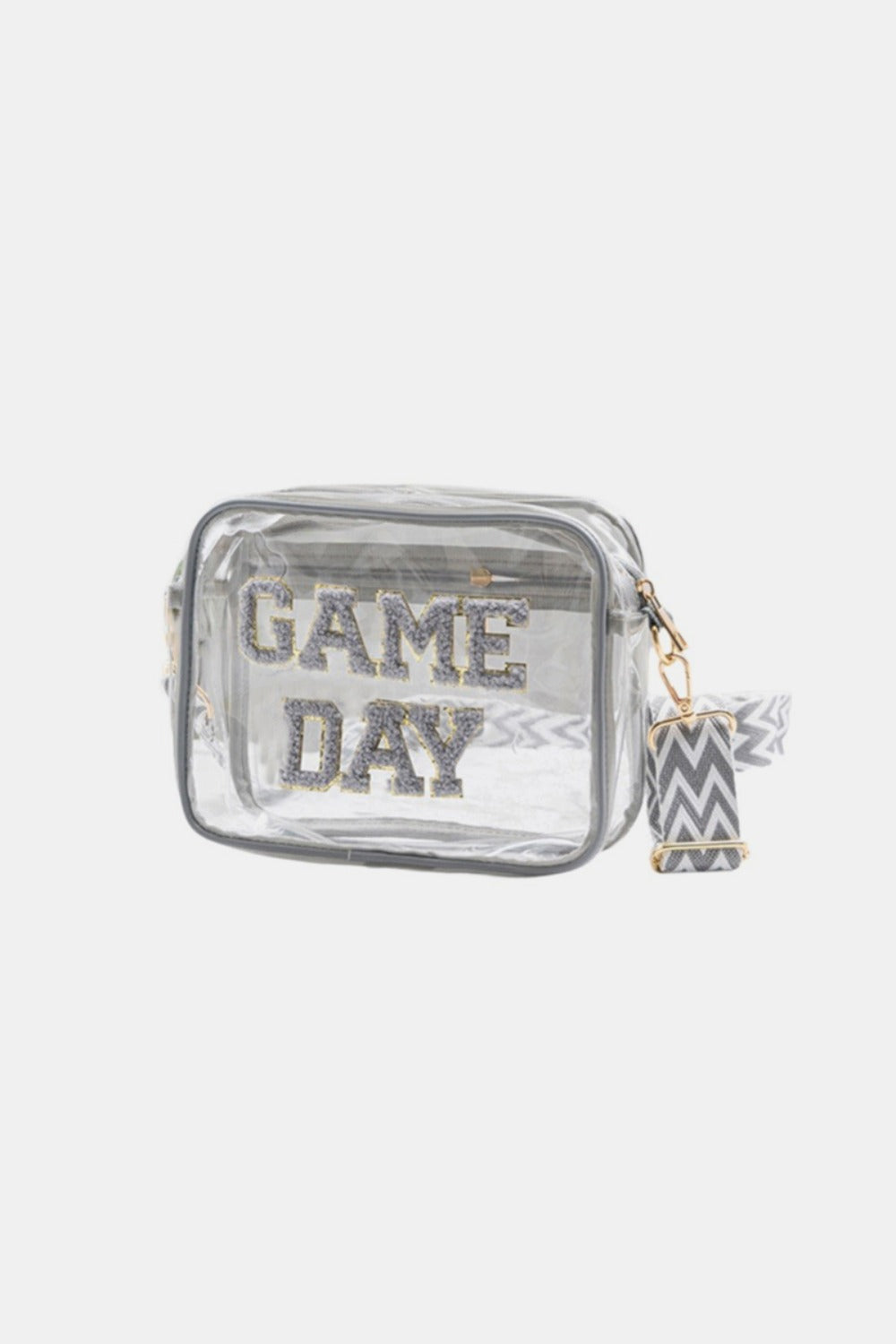 Zenana GAME DAY Stadium Approved Transparent Crossbody Bag - Kittybear Krafts