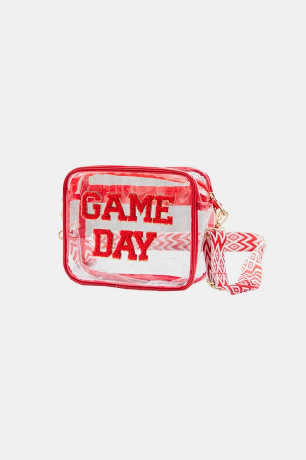 Zenana GAME DAY Stadium Approved Transparent Crossbody Bag - Kittybear Krafts