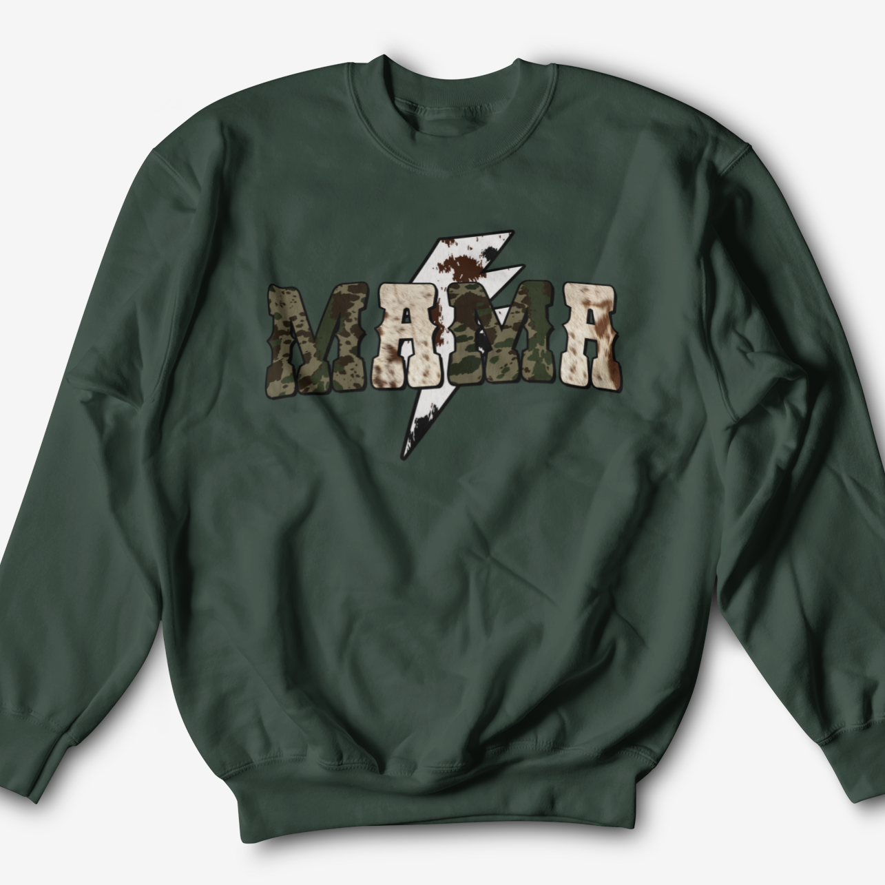 Cowhide Mama Western Graphic Sweatshirt