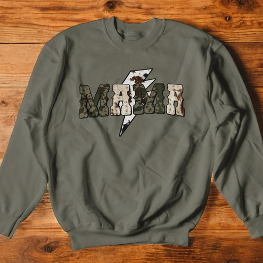 Cowhide Mama Western Graphic Sweatshirt