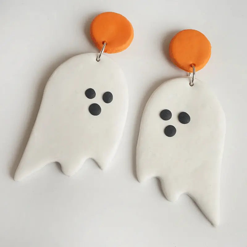 Halloween Theme Dangle Earrings - Kittybear Krafts