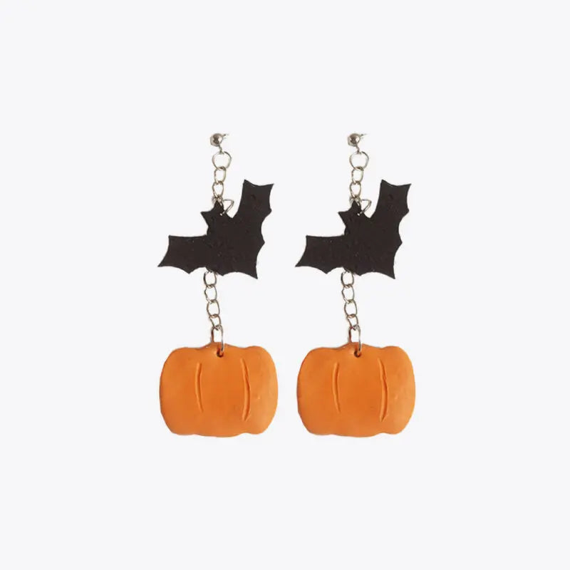 Halloween Theme Dangle Earrings - Kittybear Krafts