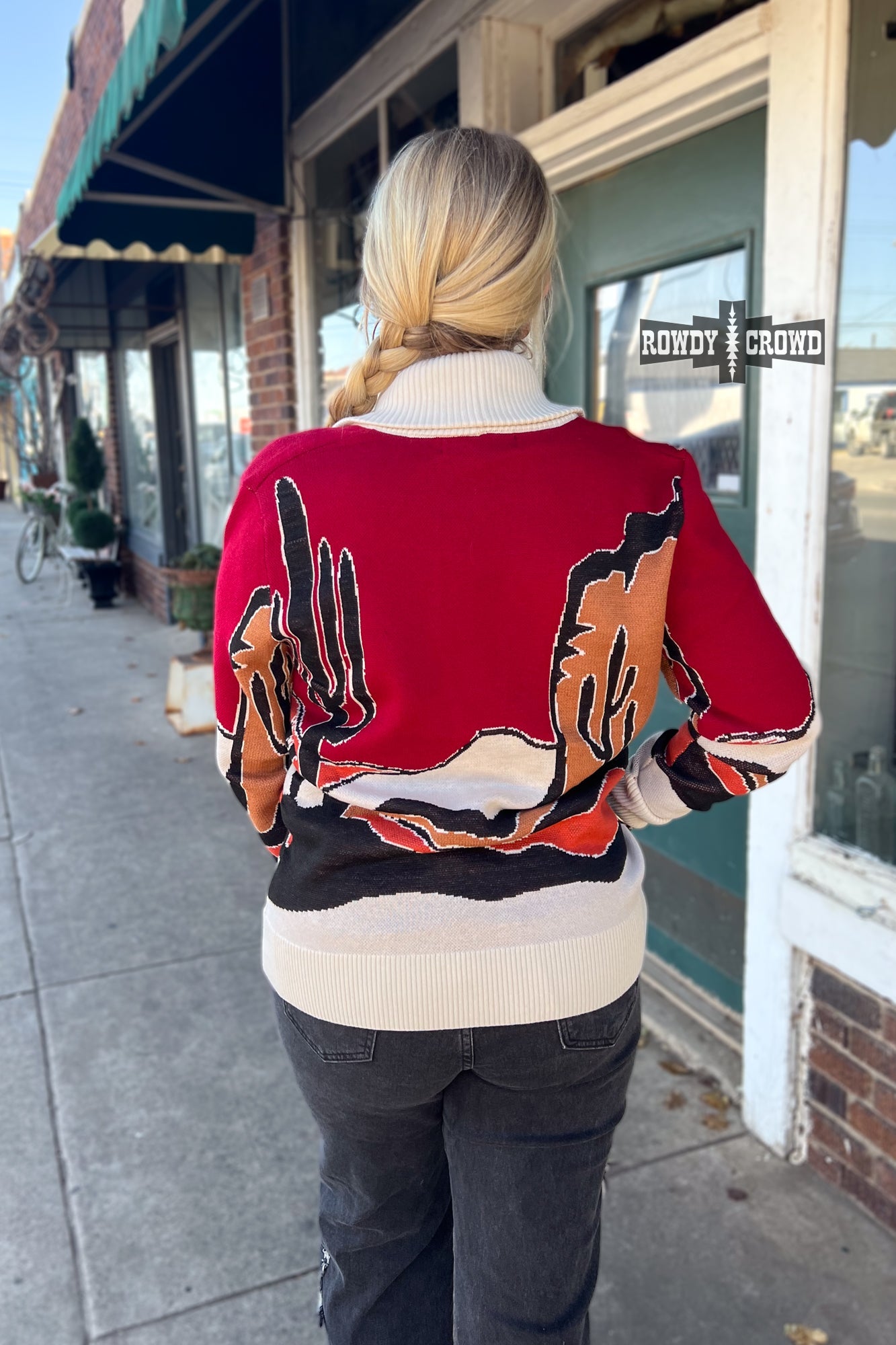 Cowpoke Western Cardigan