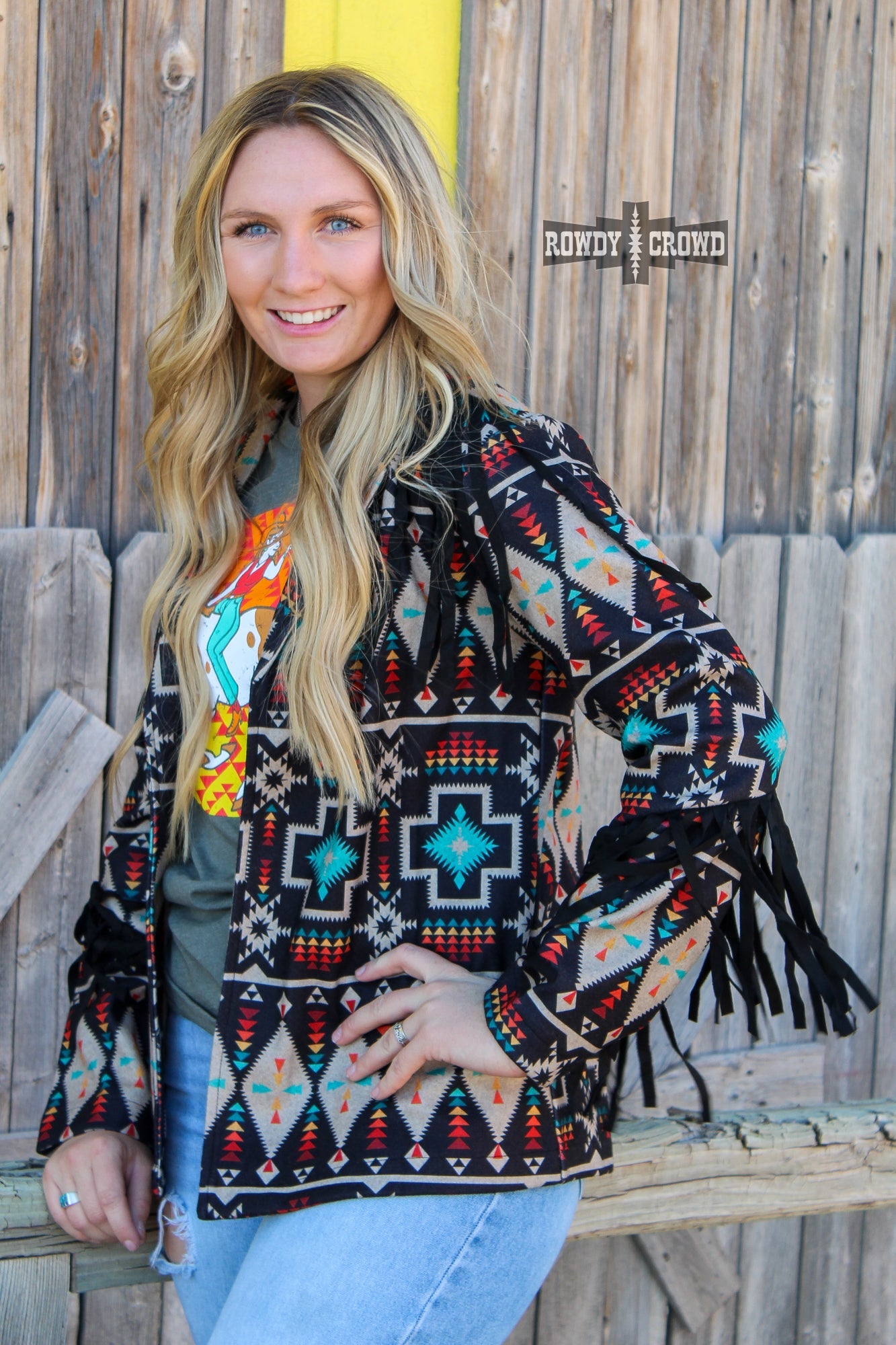 Jolene Western Fringe Jacket