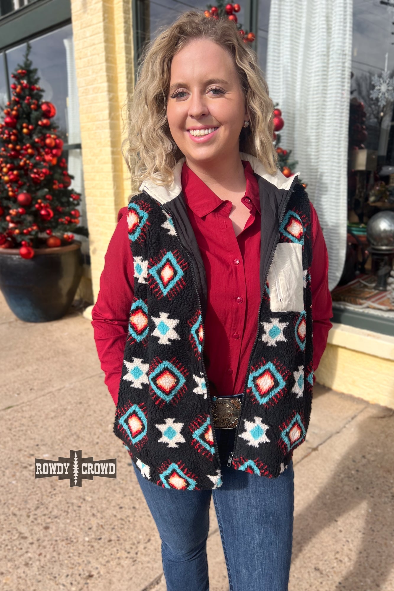 Vail Aztec Western Vest