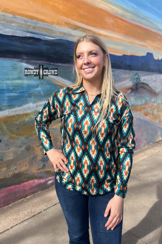 Aztec Valley Western Top