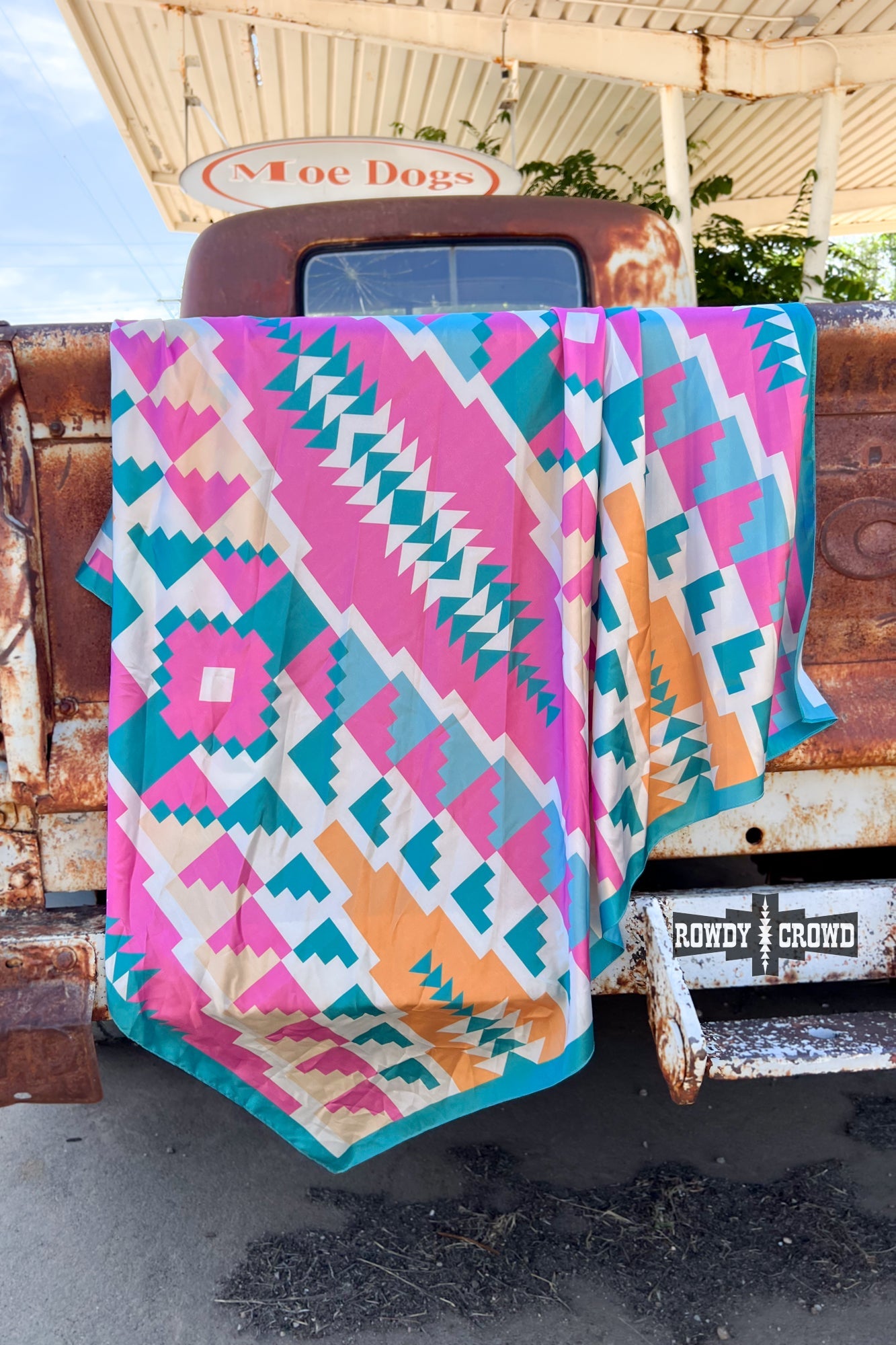 Pastel Paradise Western Wild Rag/ Scarf