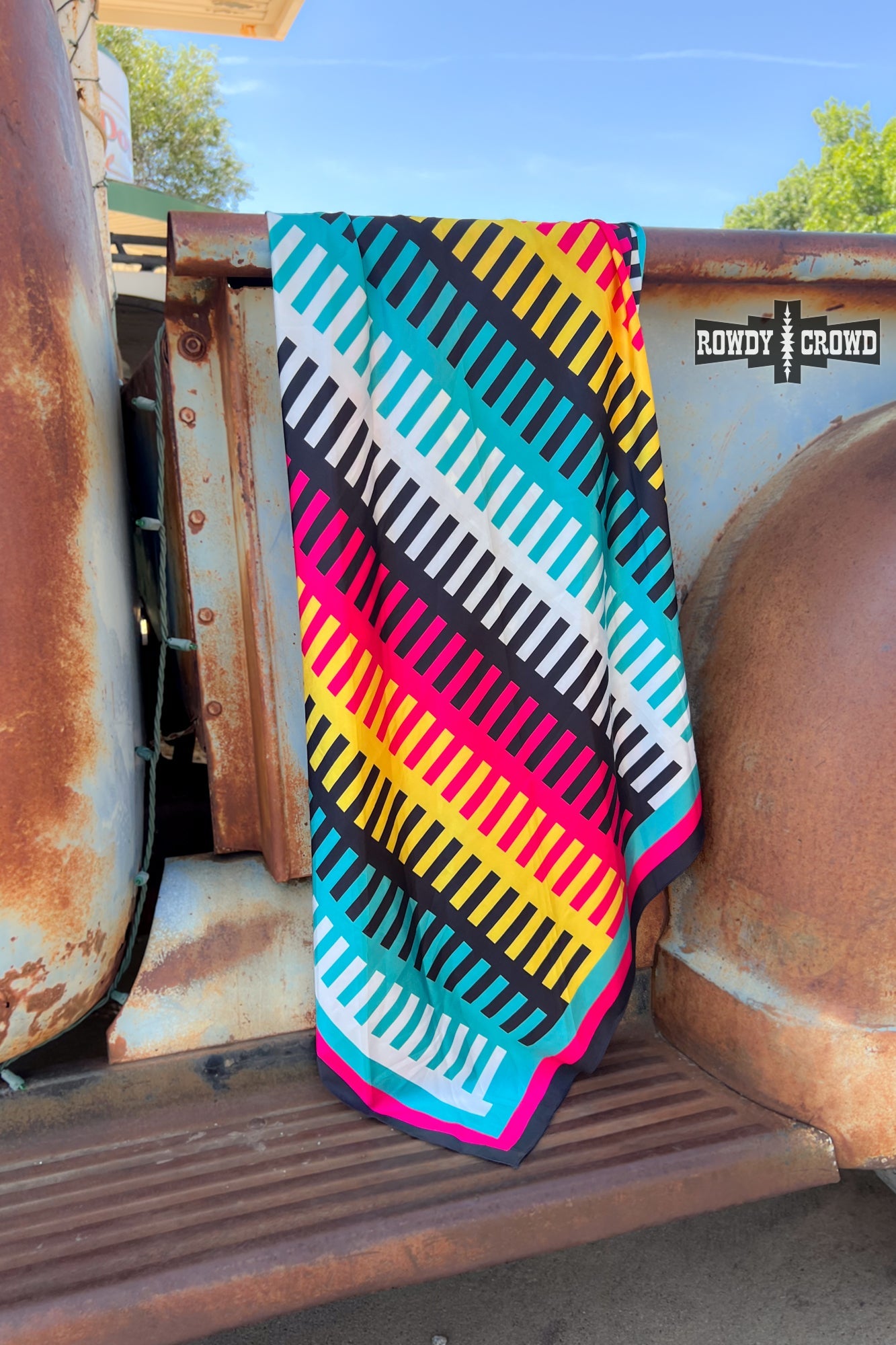 Sassy Serape Western Wild Rag/ Scarf