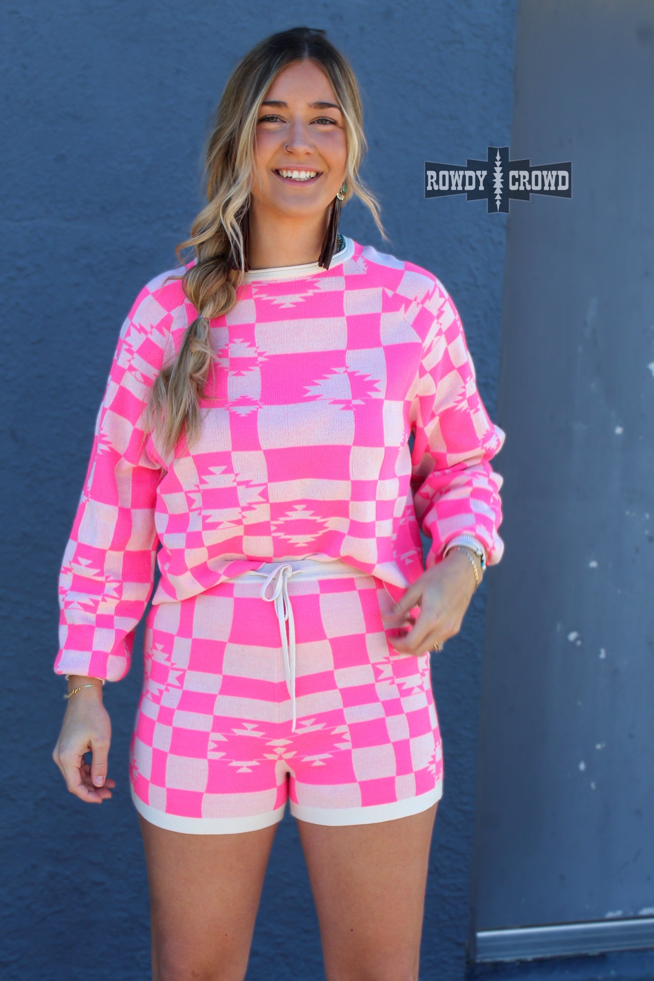 Out of Sight Electric Pink Western Lounge Set