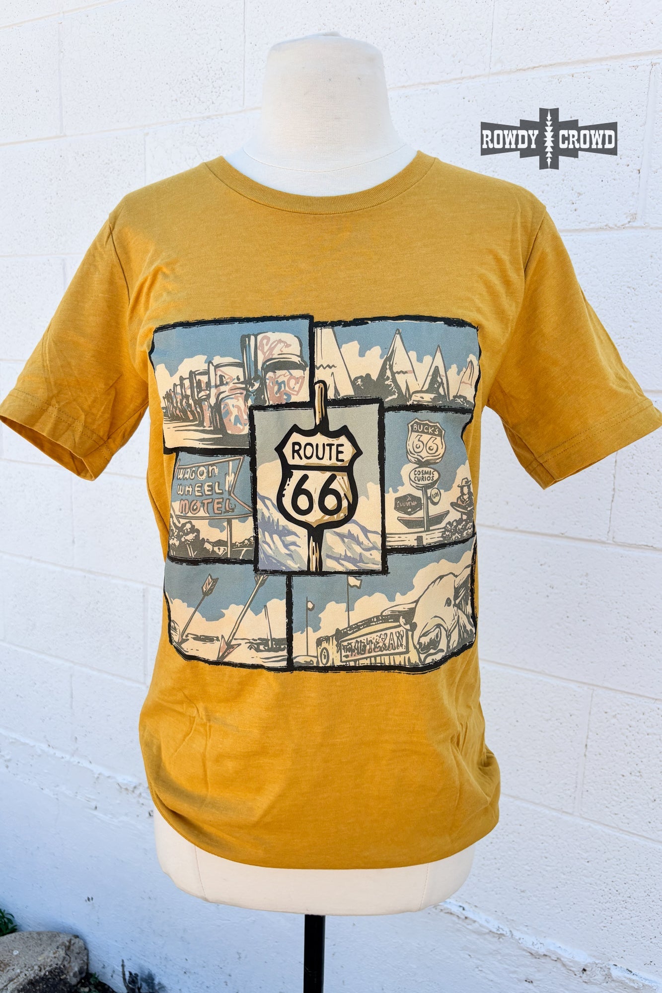 Route 66 Western Graphic T-shirt