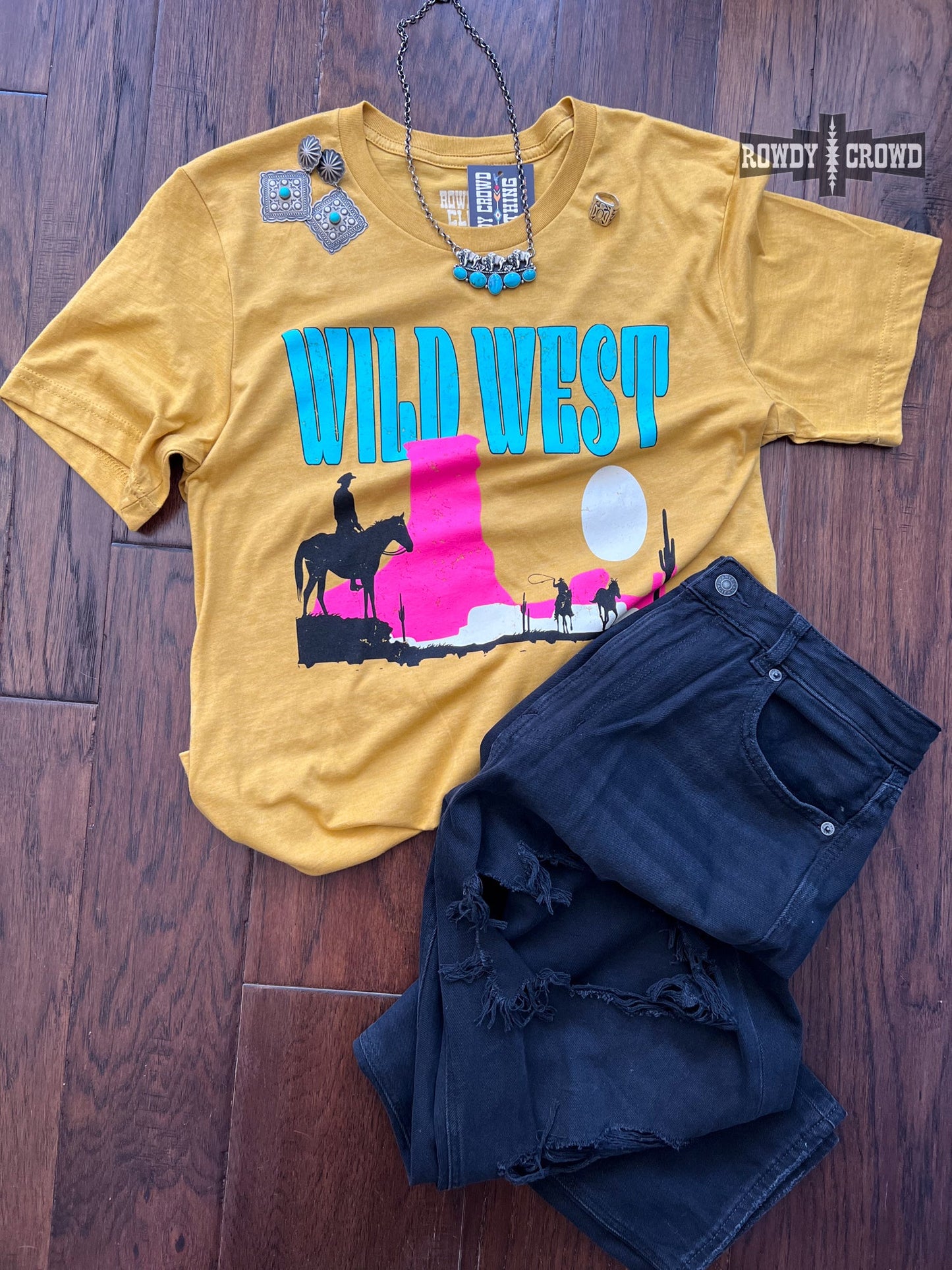 Wild West Western Graphic T-shirt