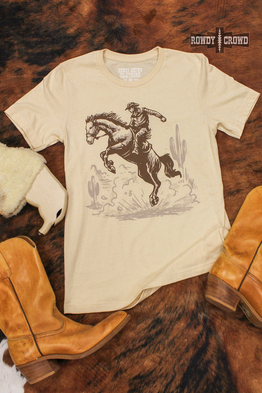 Bronc Buster Western T-shirt