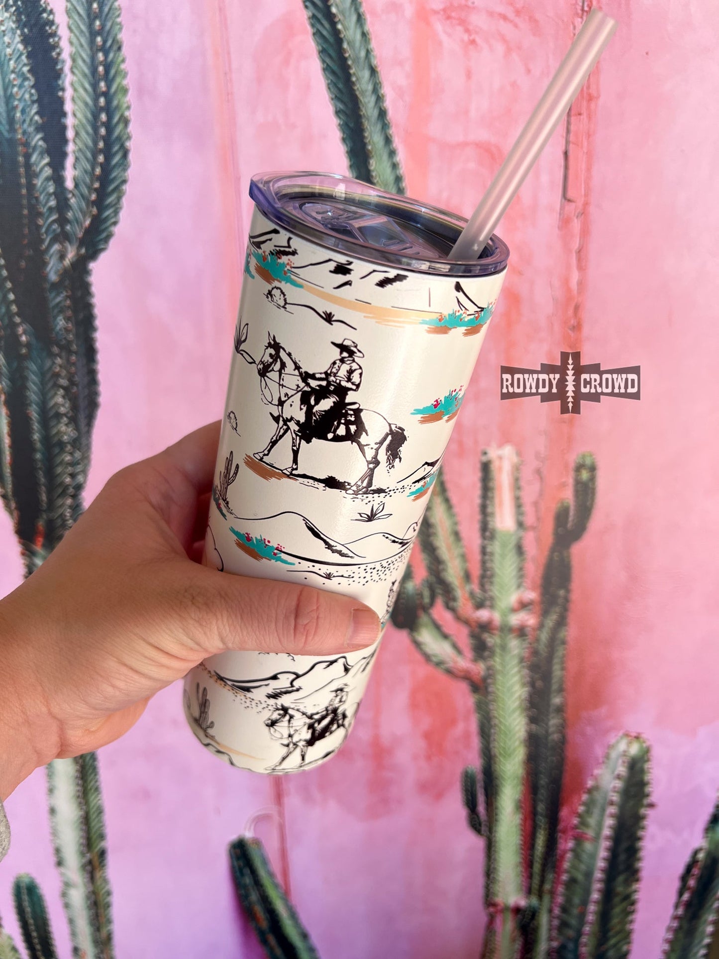 Saguaro Drifter Western Tumbler