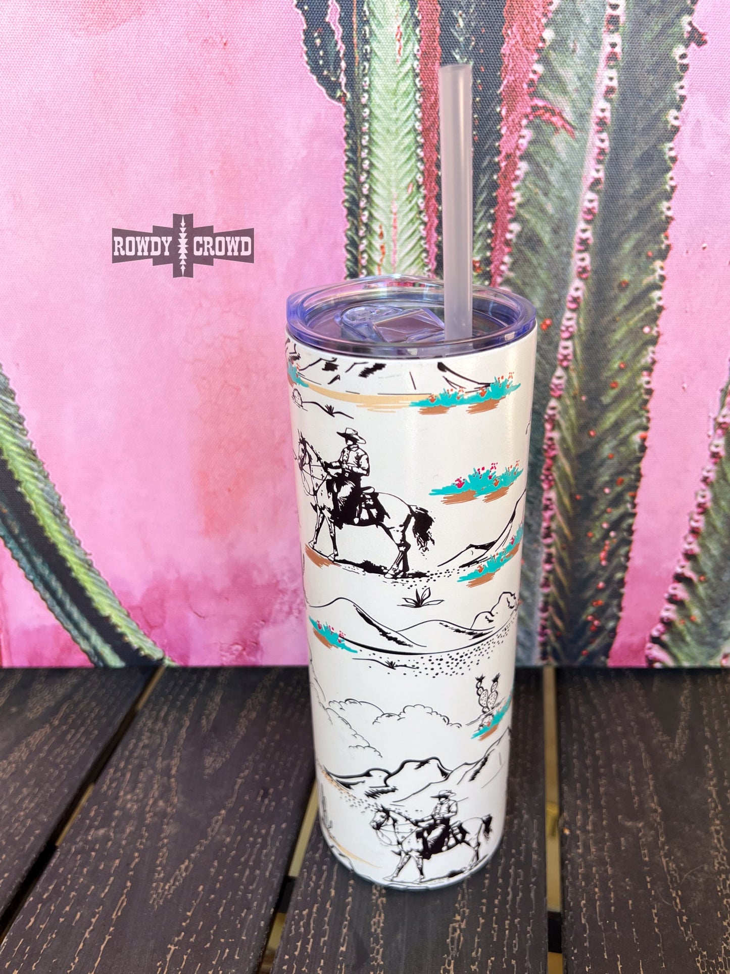 Saguaro Drifter Western Tumbler