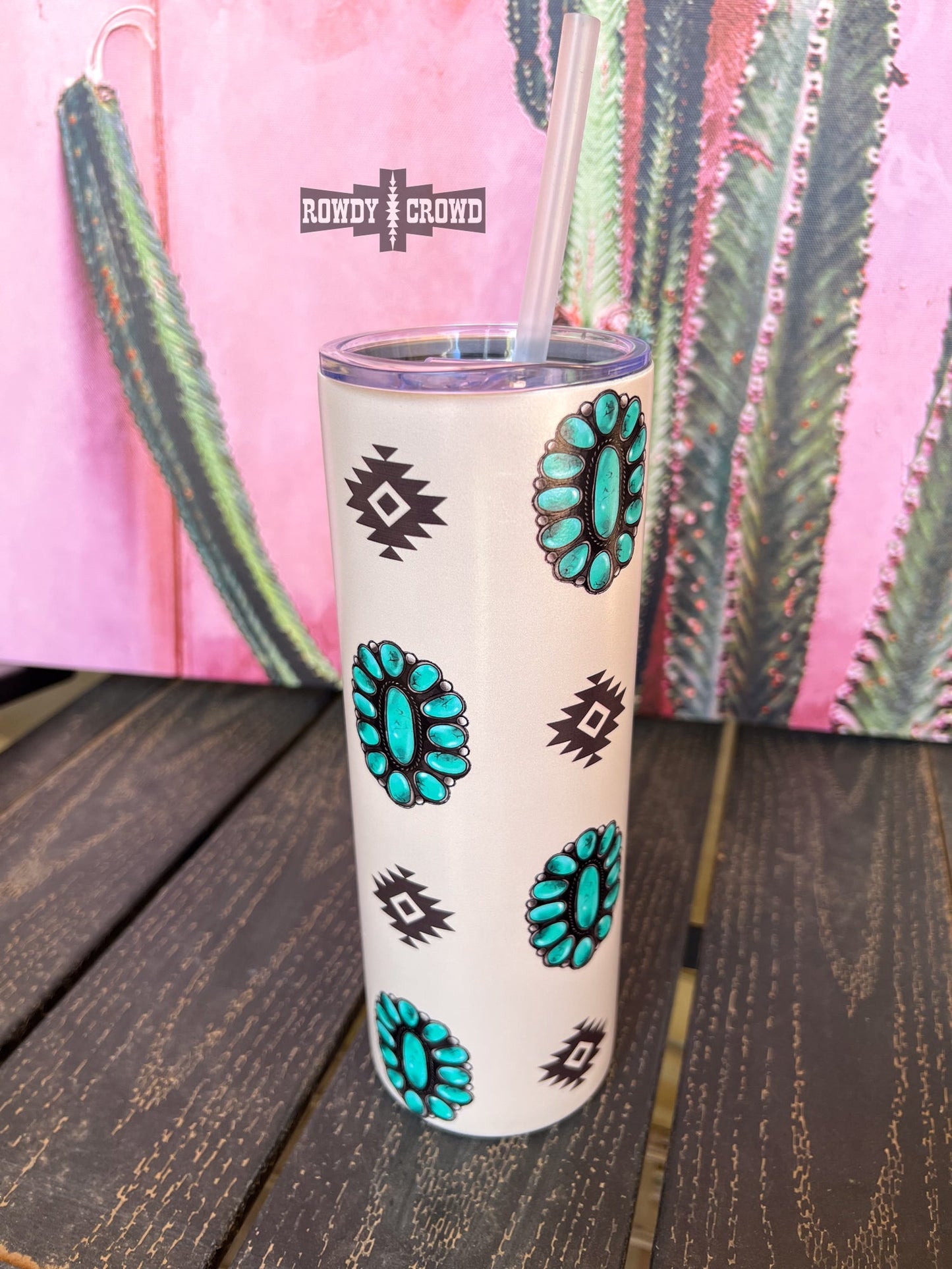 Cosmic Concho Western Broach 20 oz Tumbler