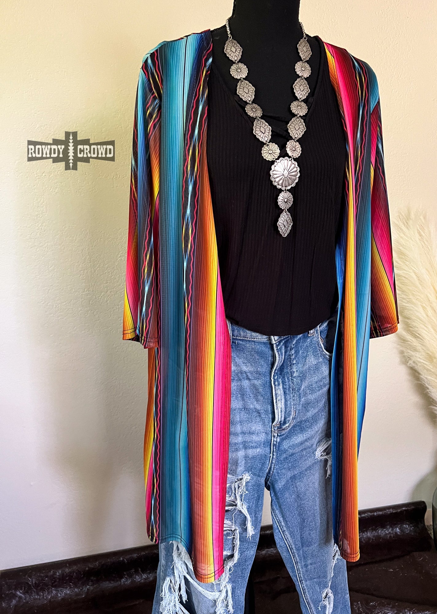 Diamond Rio Western Duster Cardigan