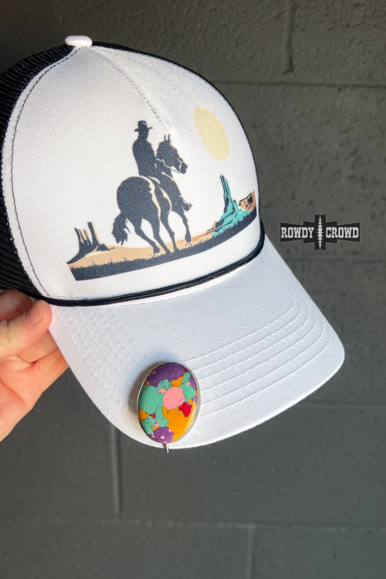 Bonnaroo Western Hat Charm