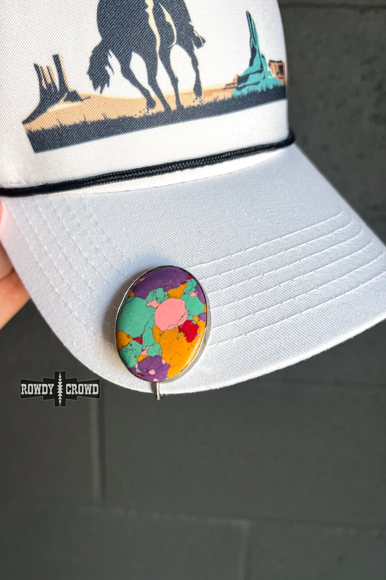 Bonnaroo Western Hat Charm