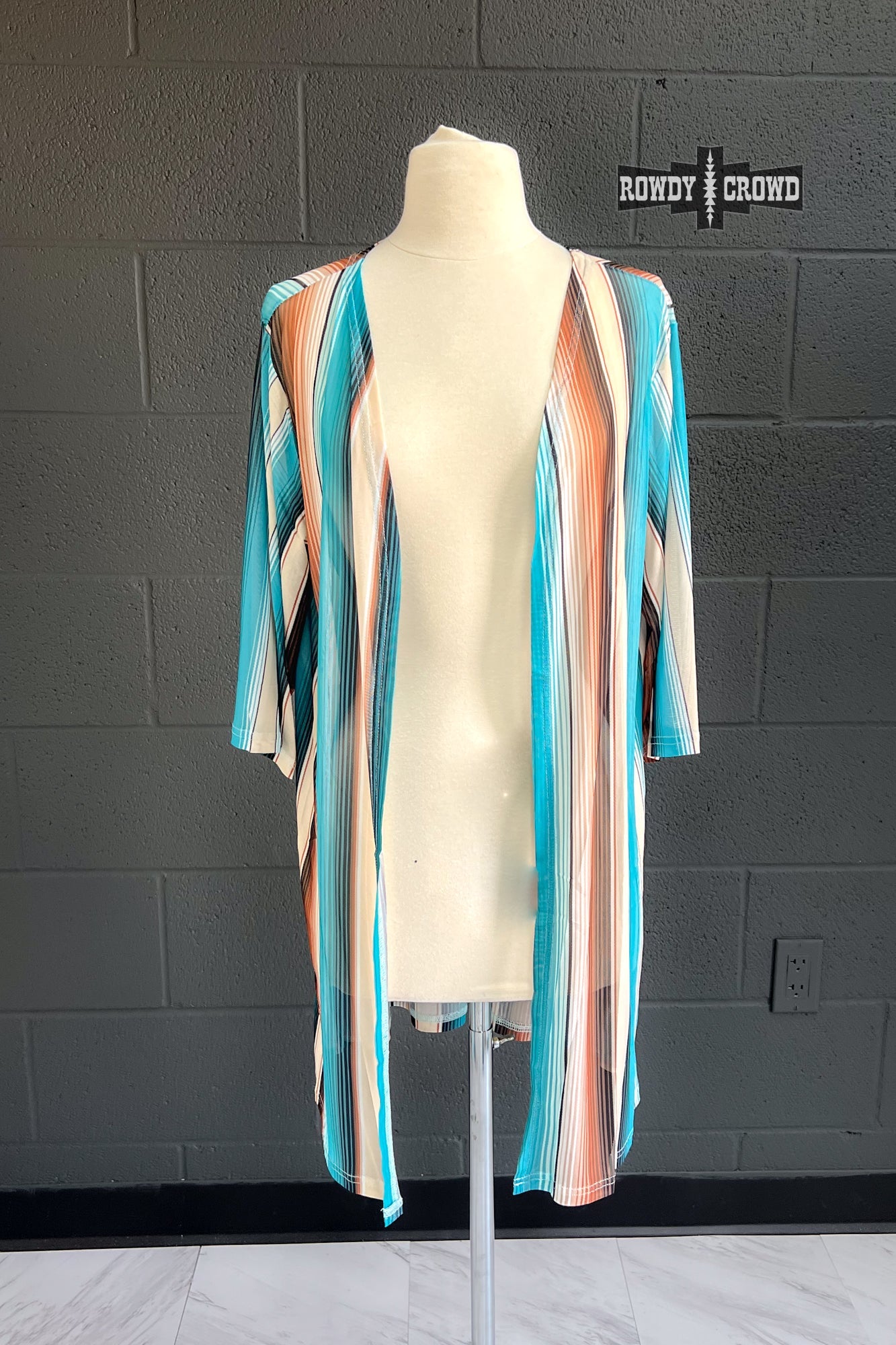 Stoney Serape Western Duster Cardigan