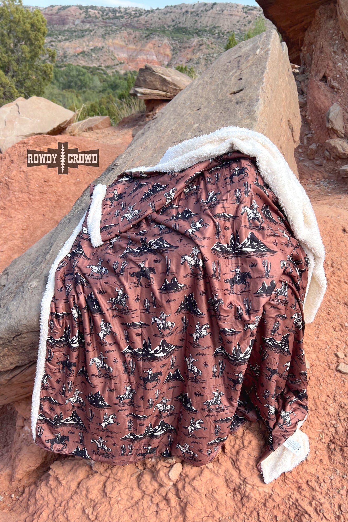 Desert Ballad Western Blanket