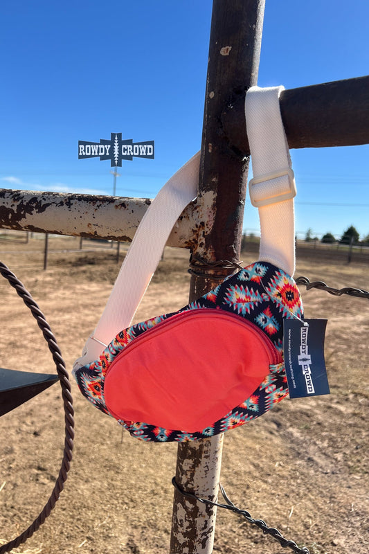 Fancy Western Aztec Print Fanny Pack