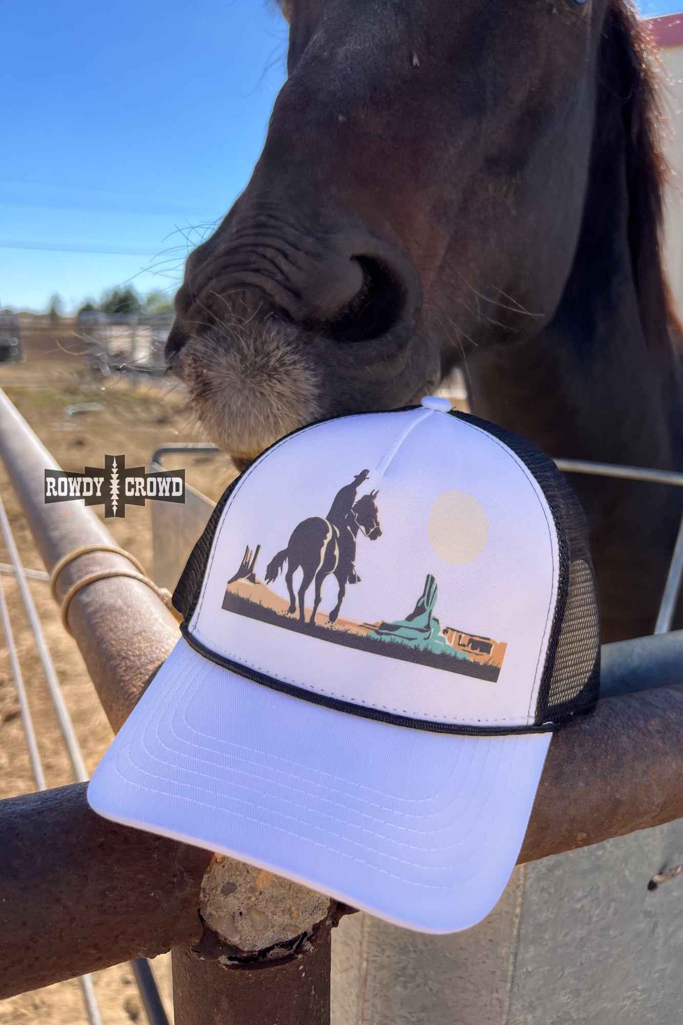 Cowgirl Up Western Snapback Hat