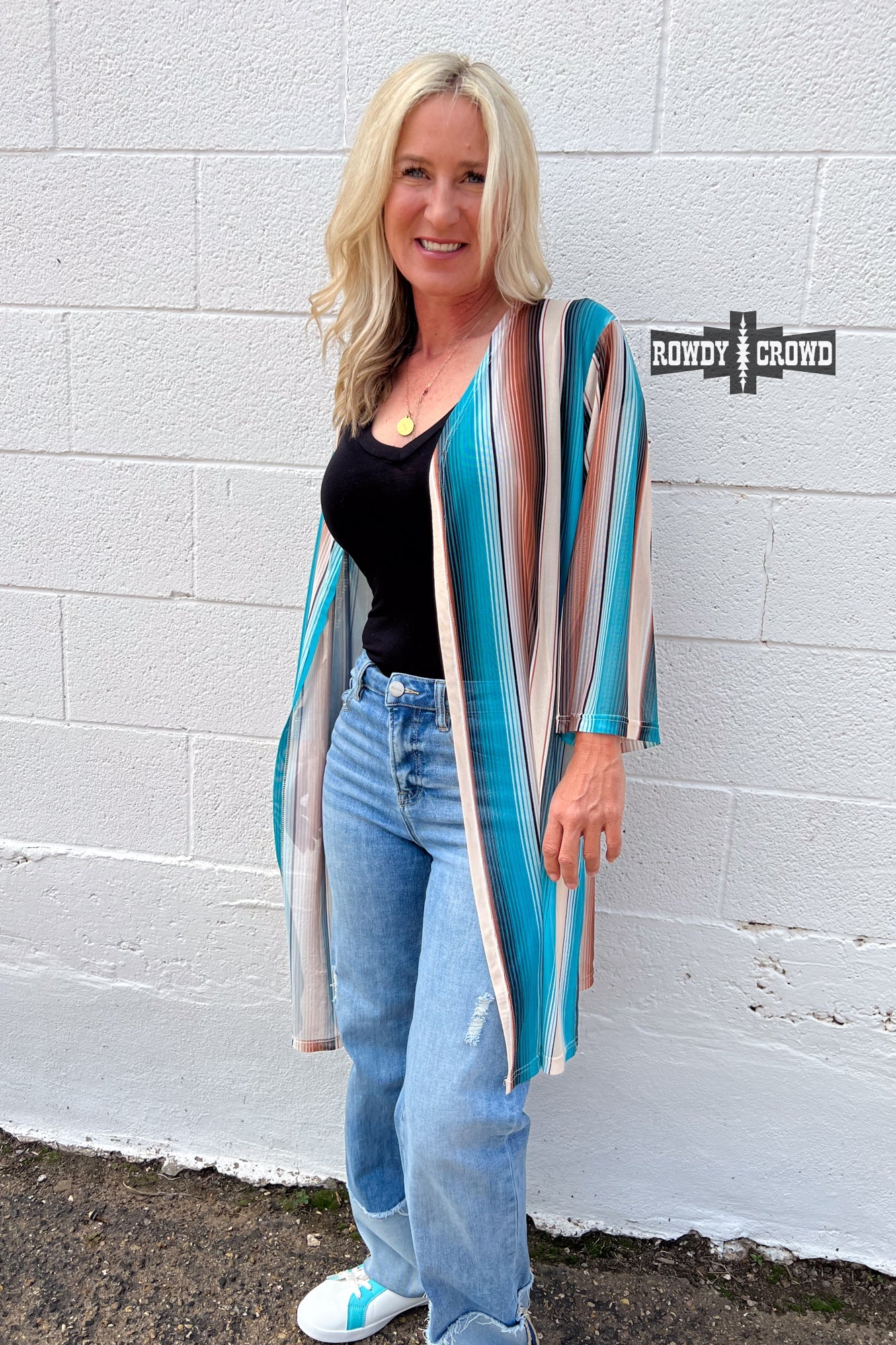 Stoney Serape Western Duster Cardigan