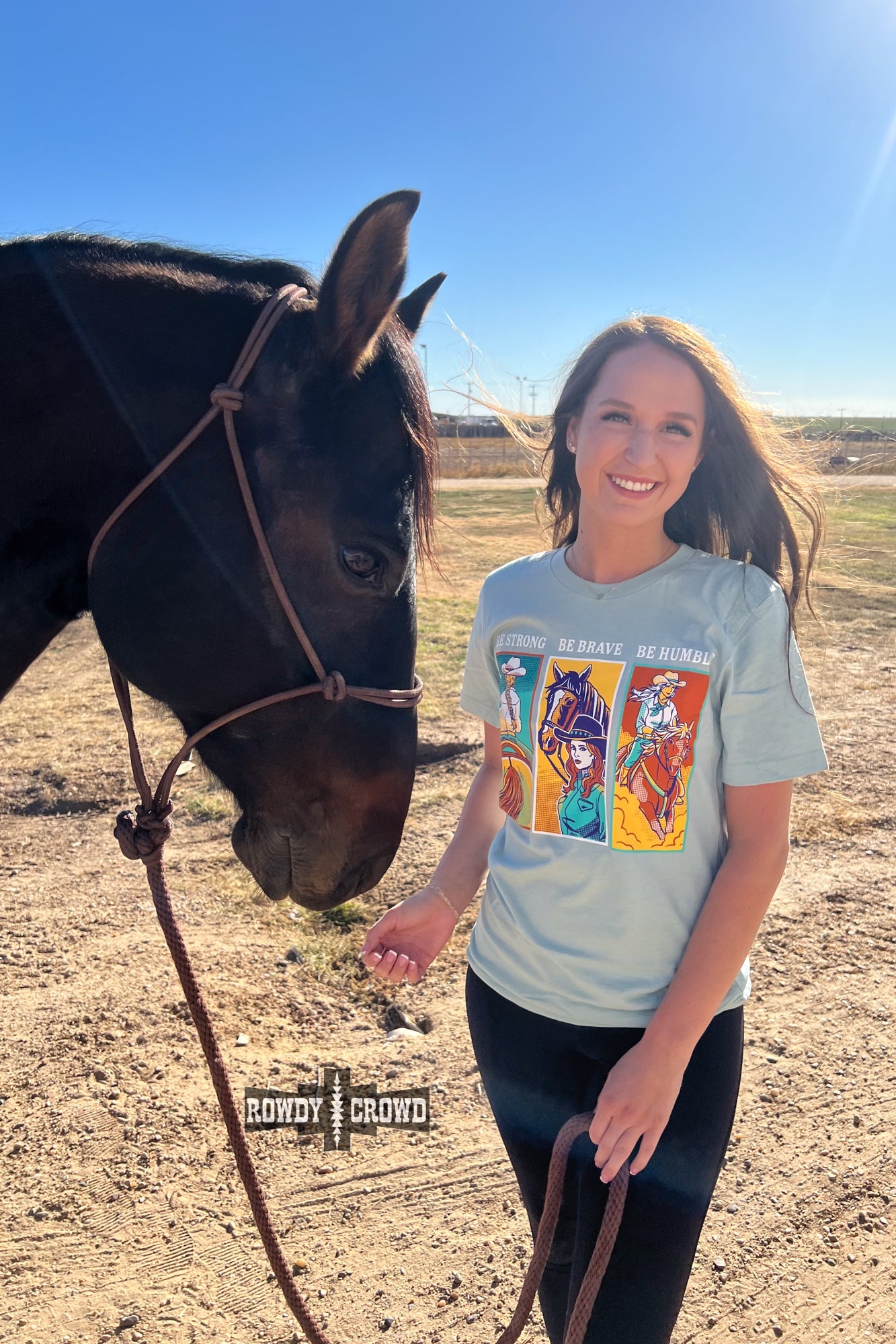 Be Strong Be Brave Be Humble Be Bold Western T-shirt