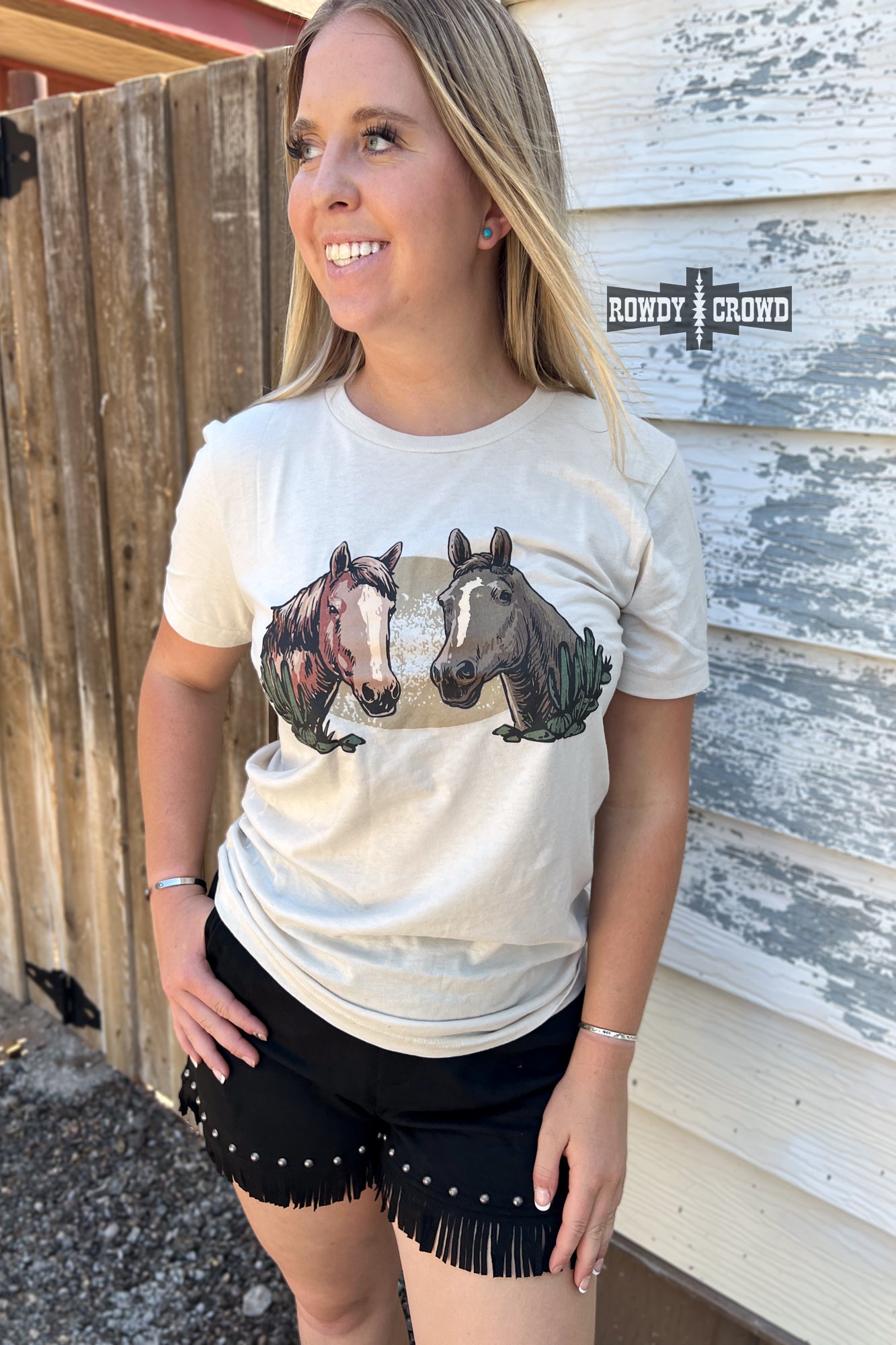 Horsin' Around Western T-shirt