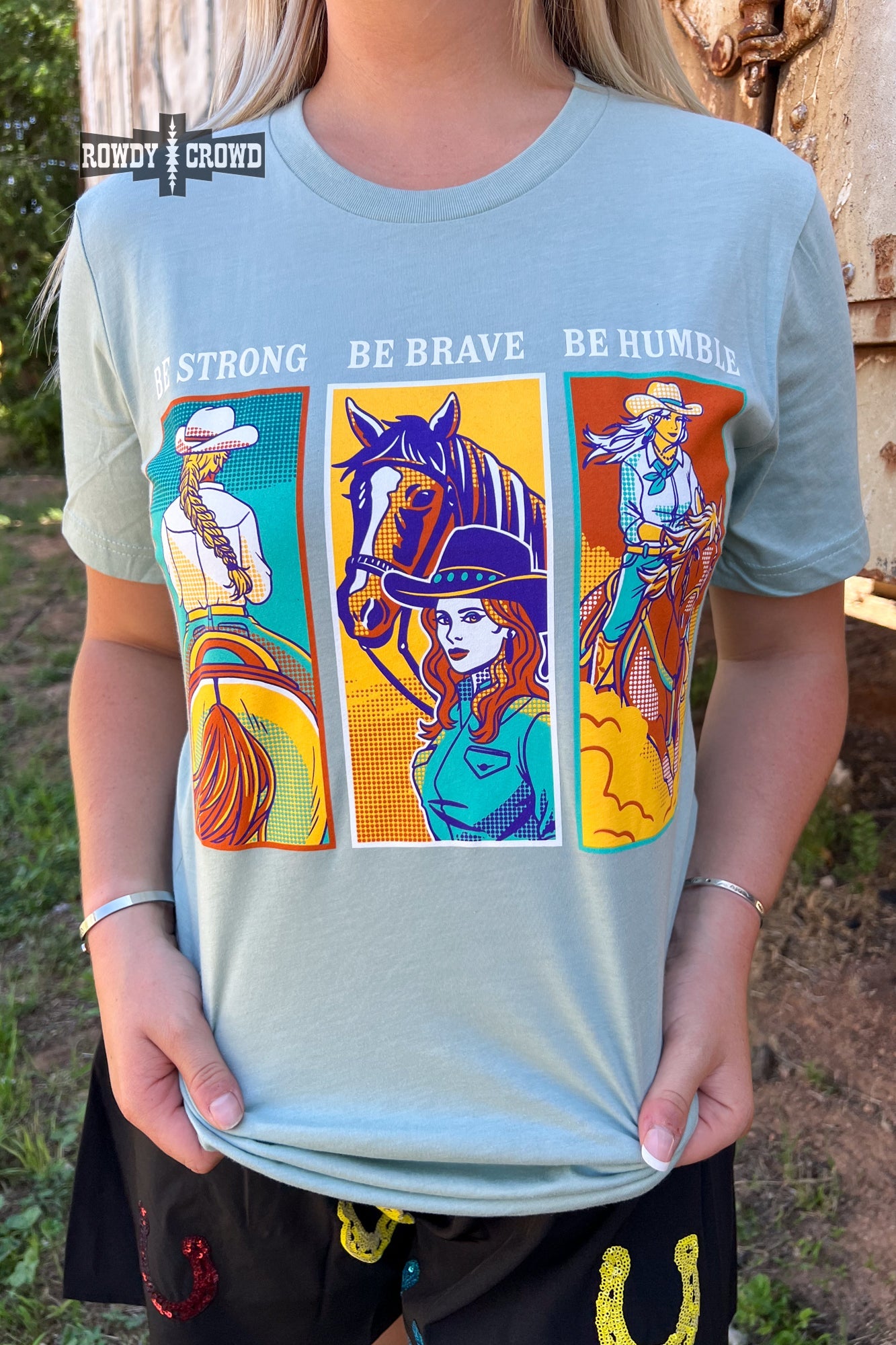 Be Strong Be Brave Be Humble Be Bold Western T-shirt