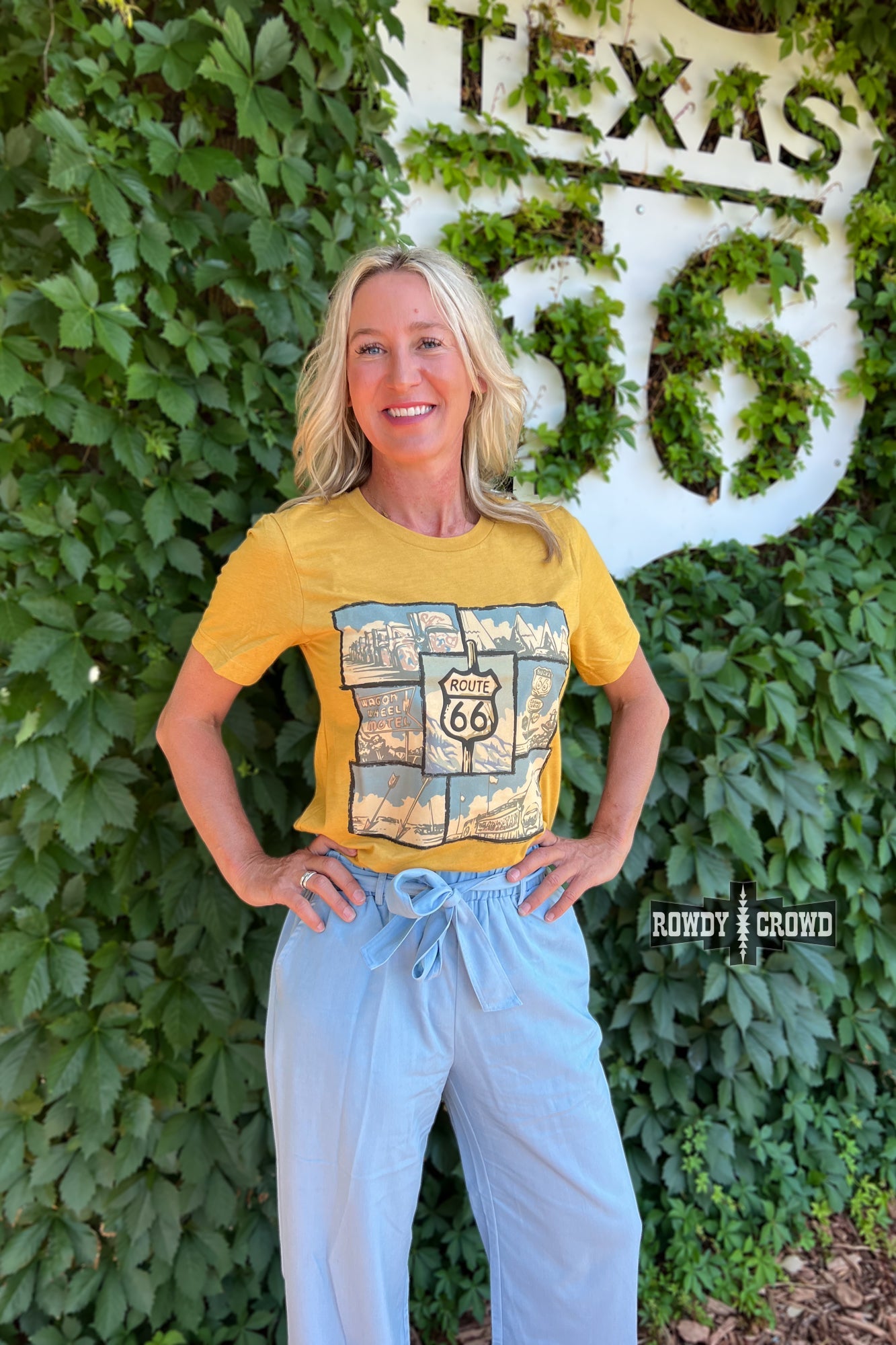 Route 66 Western Graphic T-shirt