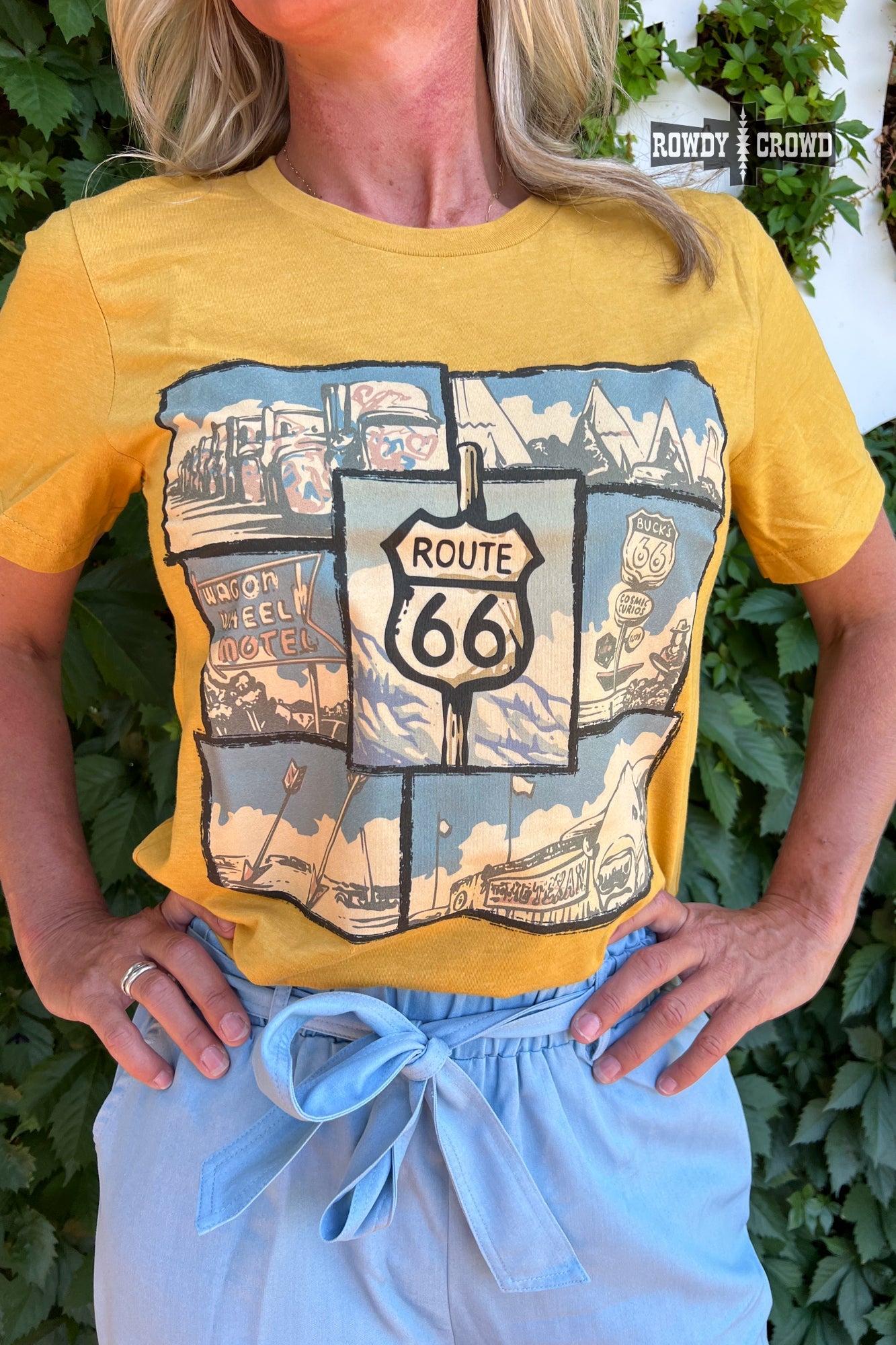 Route 66 Western Graphic T-shirt