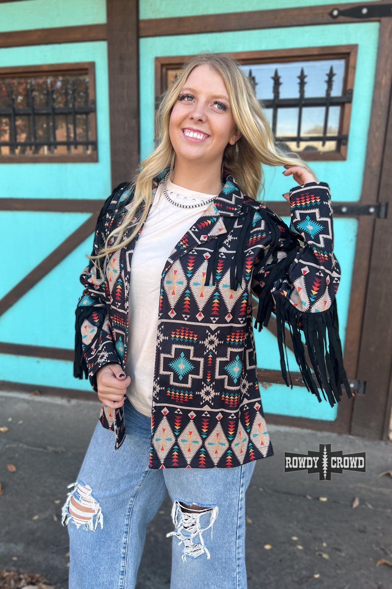 Jolene Western Fringe Jacket