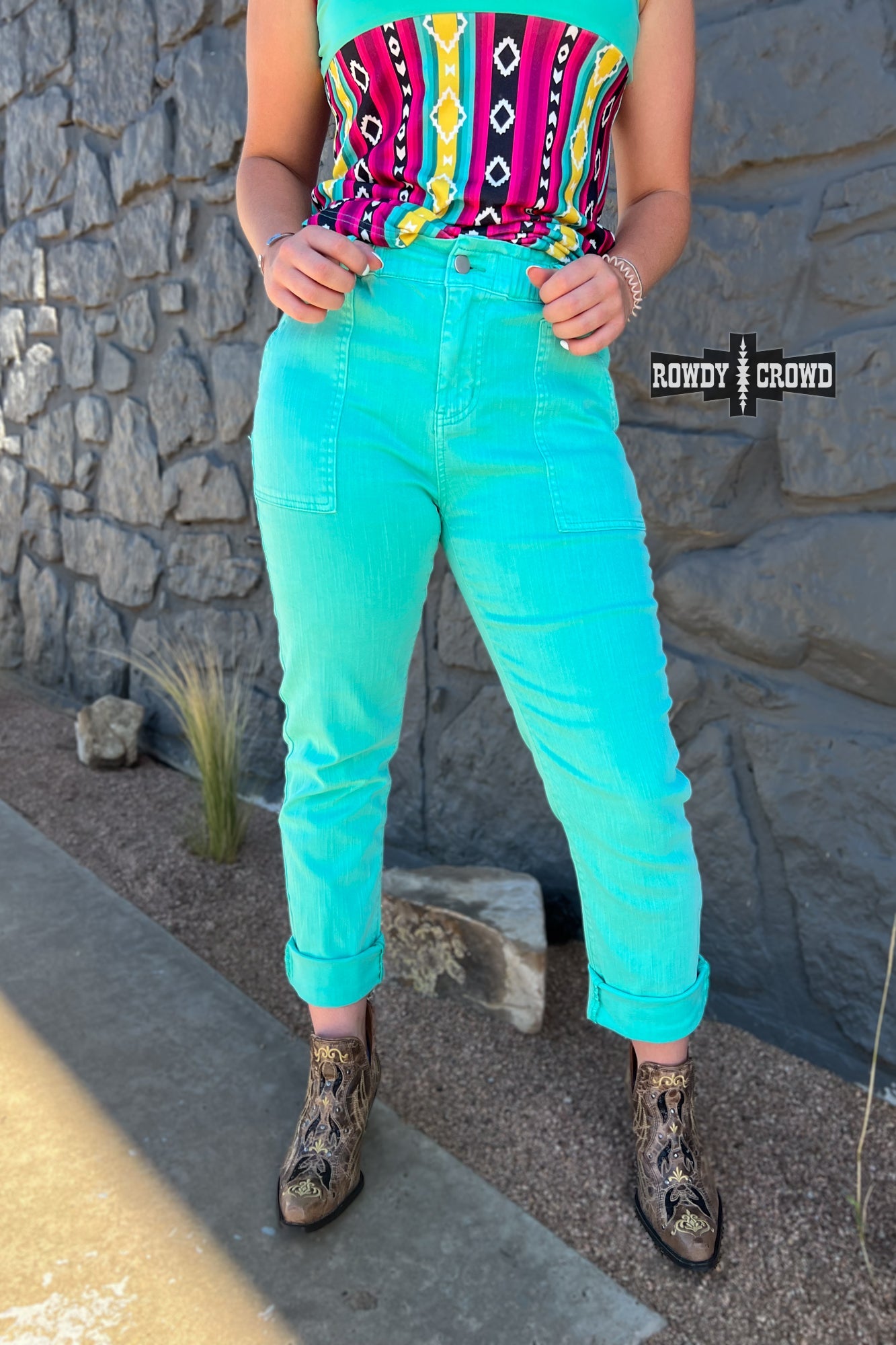 Turquoise Creek Western Pants