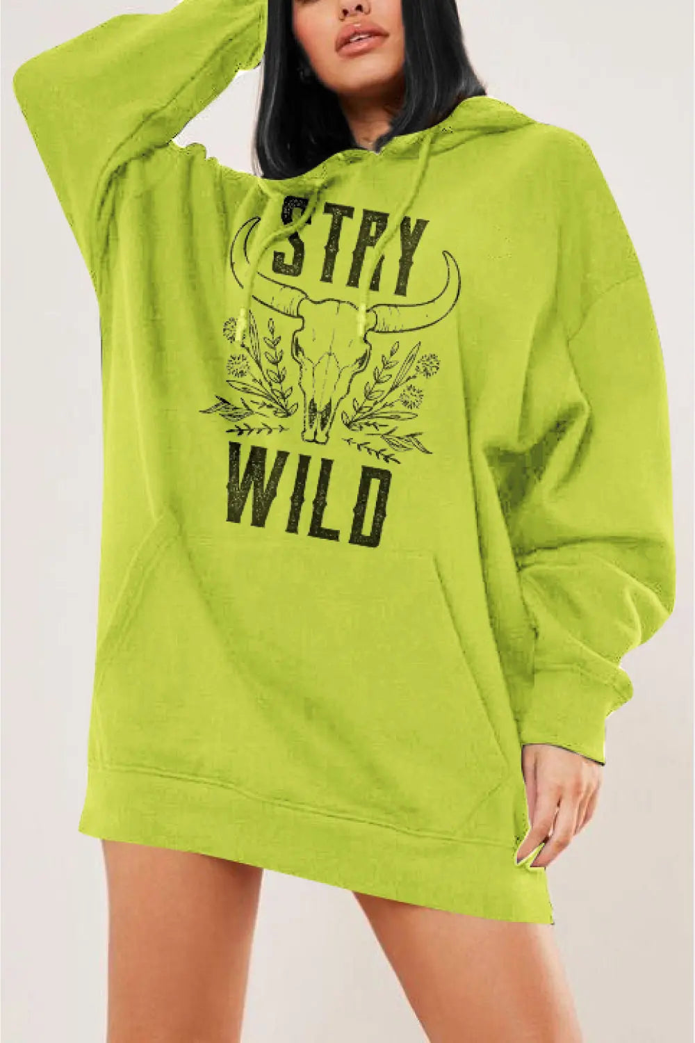 STAY WILD Graphic Hoodie - Kittybear Krafts