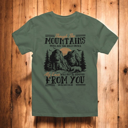 Through the Mountains Graphic T-shirt