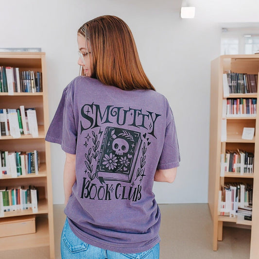 Smutty Book Club Graphic T-shirt