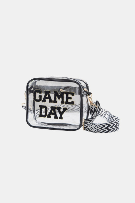 Zenana GAME DAY Stadium Approved Transparent Crossbody Bag - Kittybear Krafts