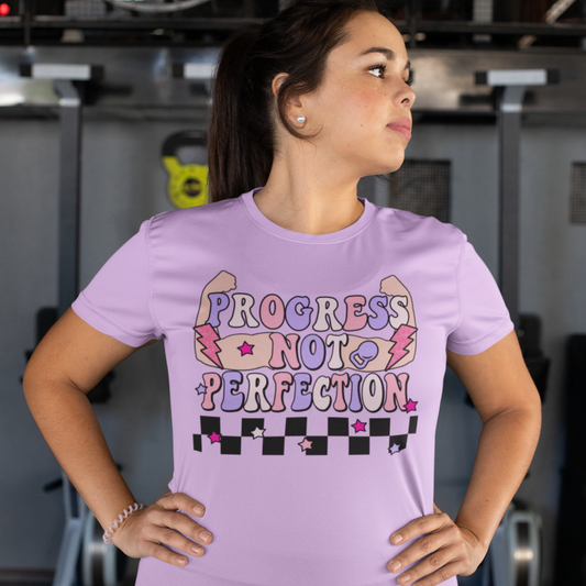 Progress Not Perfection Graphic T-shirt